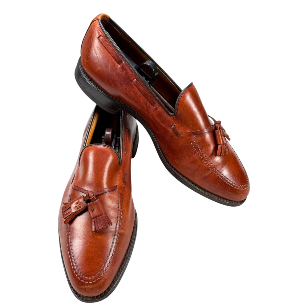 Vintage 1998 Allen Edmonds Grayson 8267 Shell Cordovan Tassel Loafers 11 D USA